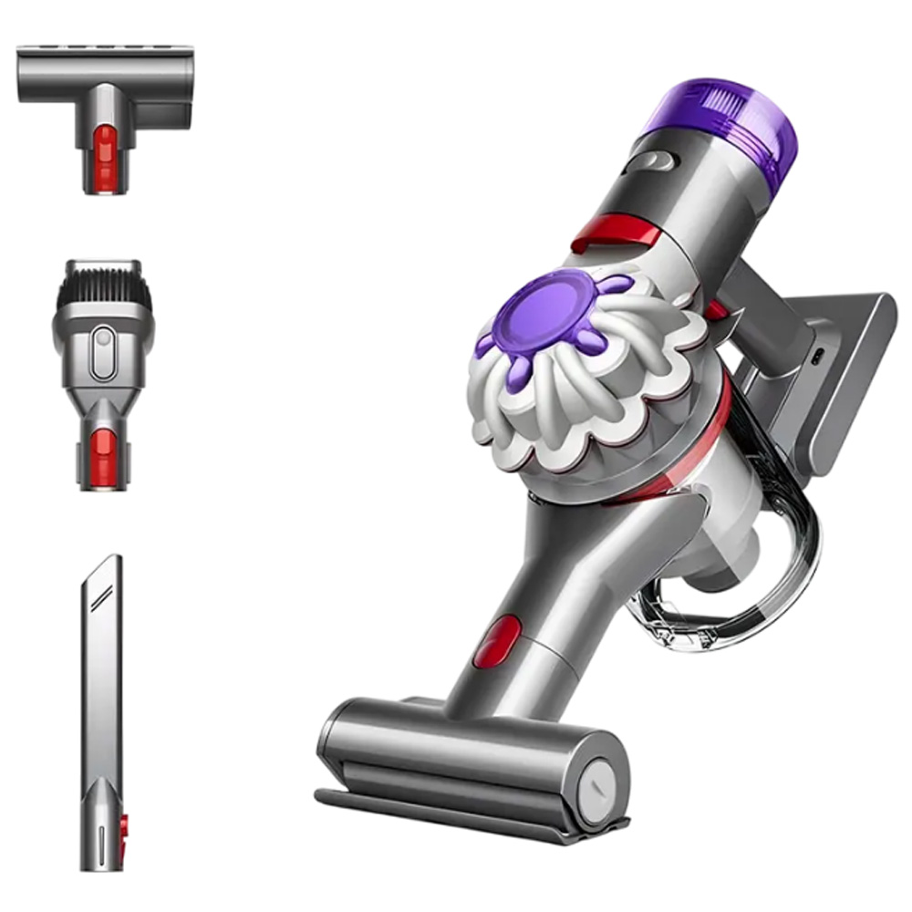 Aspirator portabil Dyson V8 Car&Boat Silver / 425W / Argintiu photo 1 Aspirator portabil Dyson V8 Car&Boat Silver / 425W / Argintiu photo 1